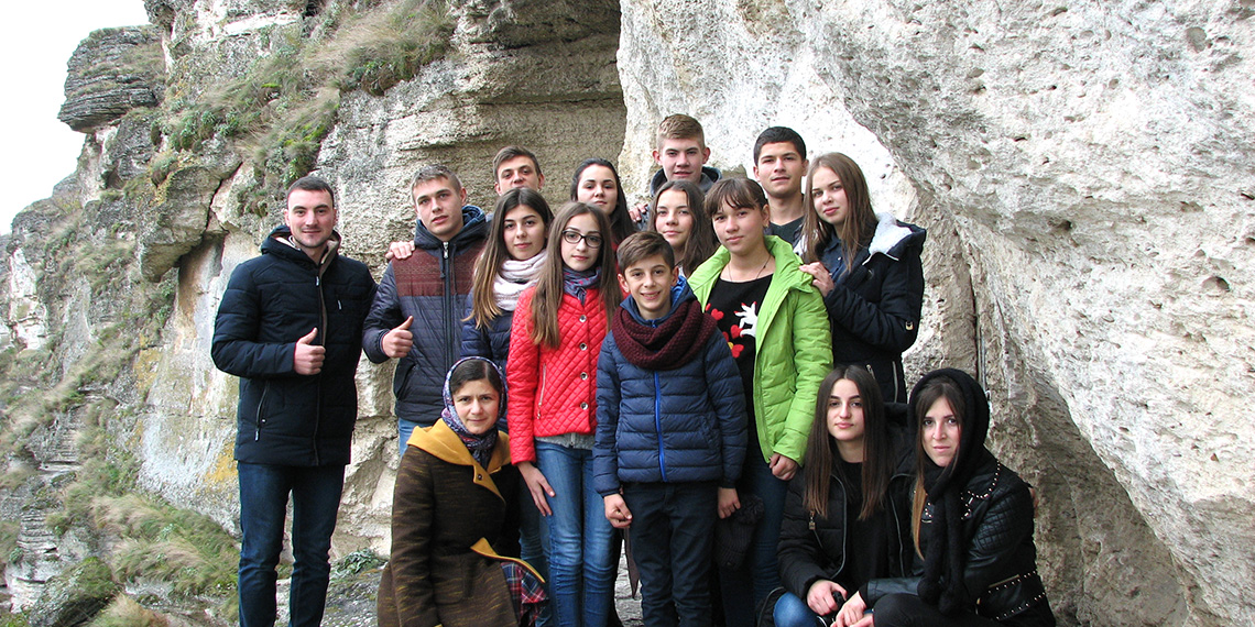 CLT Pănășești - Excursie cu voluntarii la Orheiul vechi